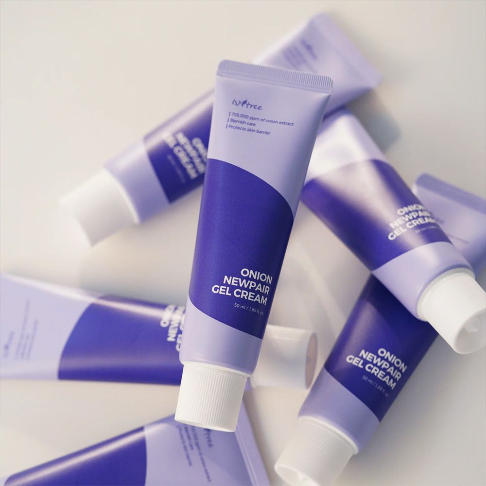 Diversi tubi ISNTREE Onion Newpair Gel Cream.