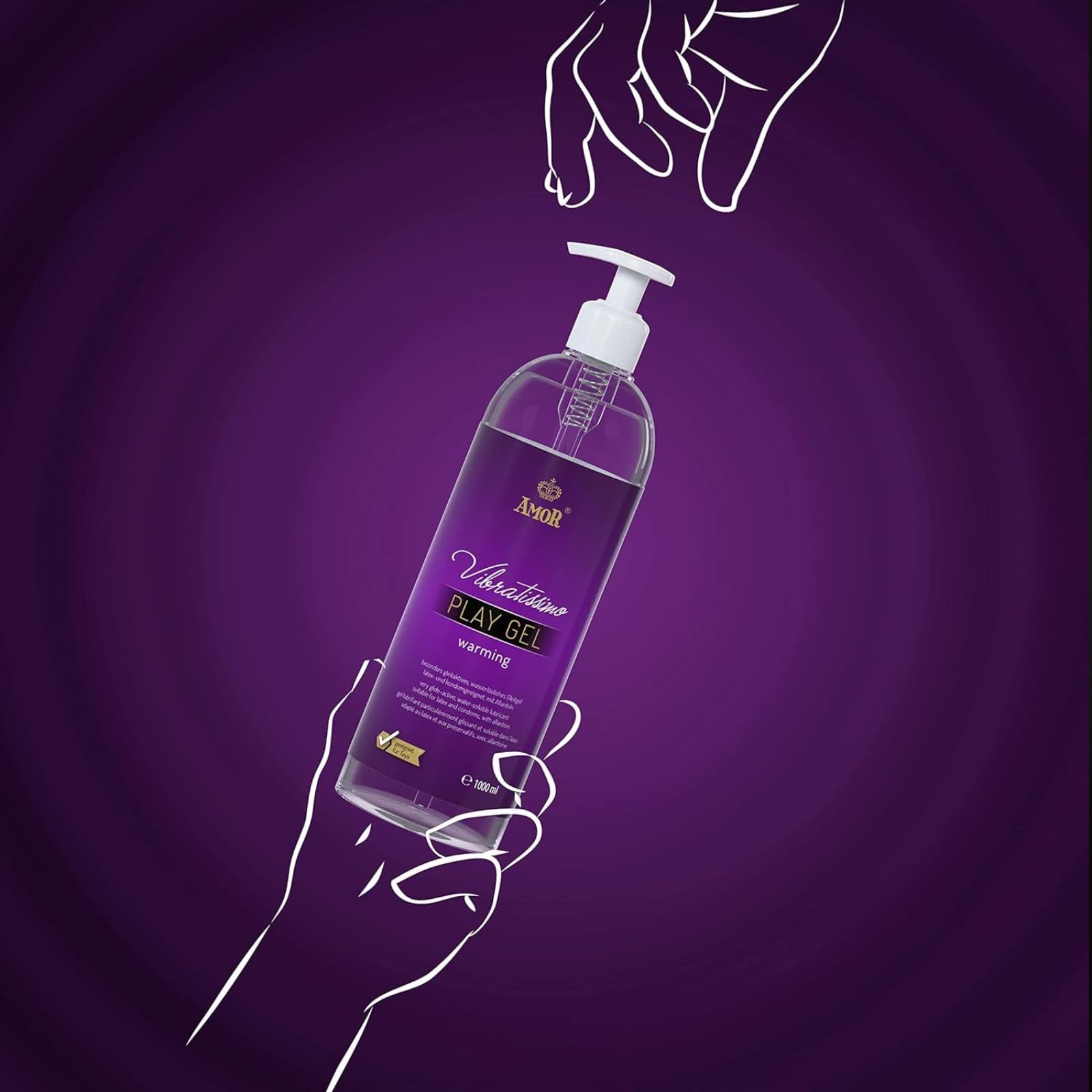 AMOR Vibratissimo PlayGel Warming