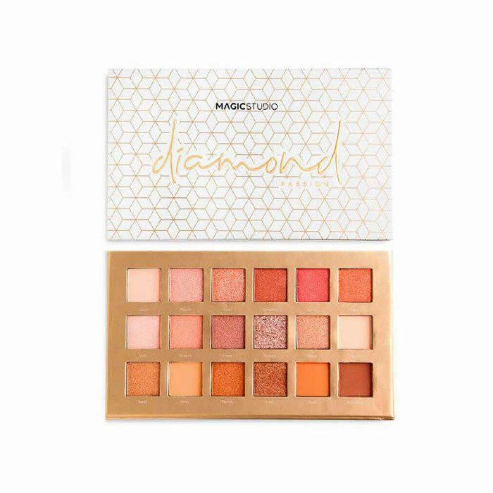 Magic Studio Powerful Cosmetics Palette di ombretti 18 colori Diamante