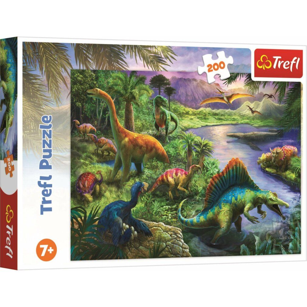trefl Puzzle Dinosauri 200 pezzi