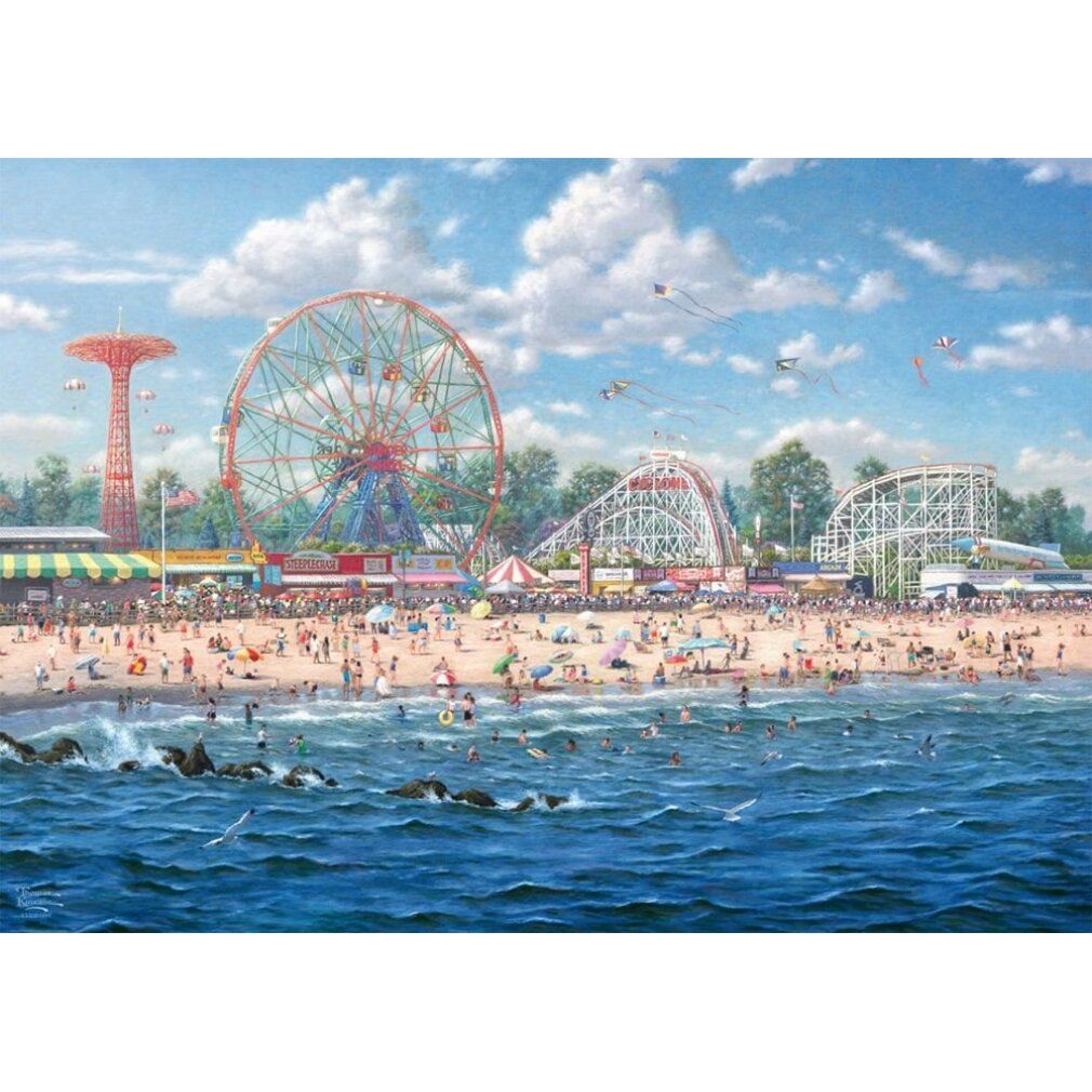 Studi Thomas Kinkade: Puzzle Coney Island