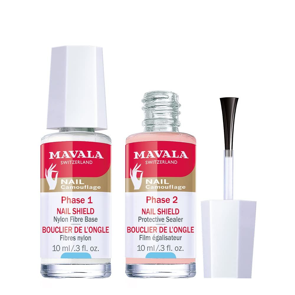 Mavala Smalto Protettivo per Unghie - Kit 2 Flaconi da 10 ml