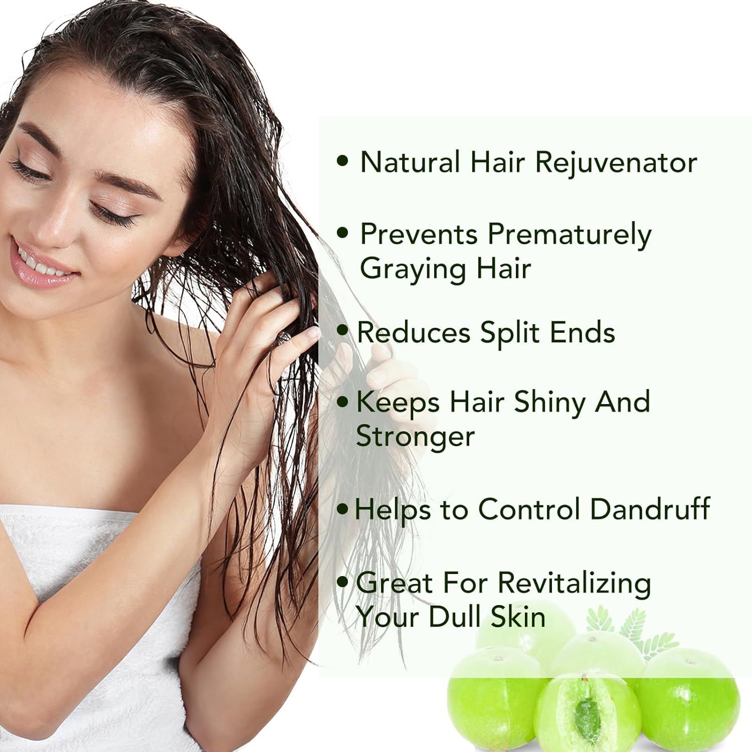 Zoxpm Olio per Capelli Amla