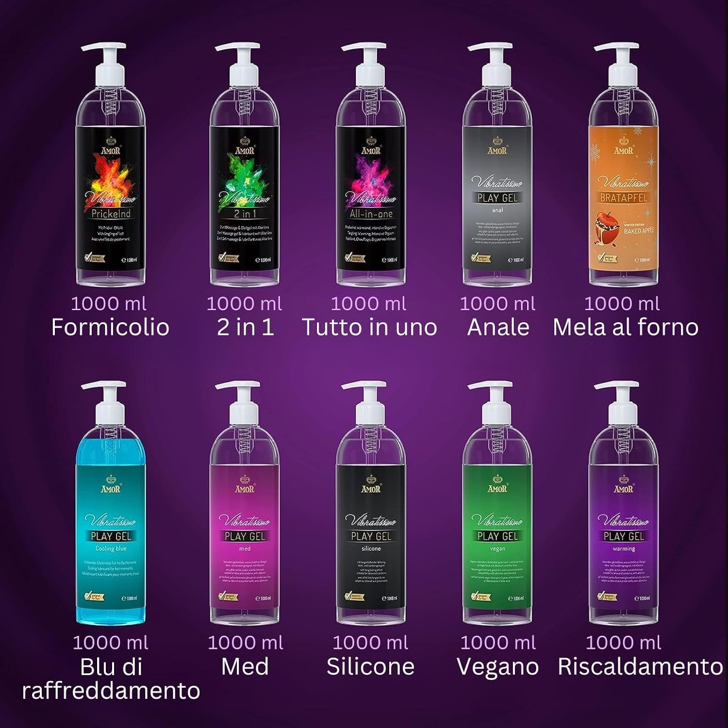 Vibratissimo Play Gel Anal: Compatibile con preservativi e giocattoli in silicone.