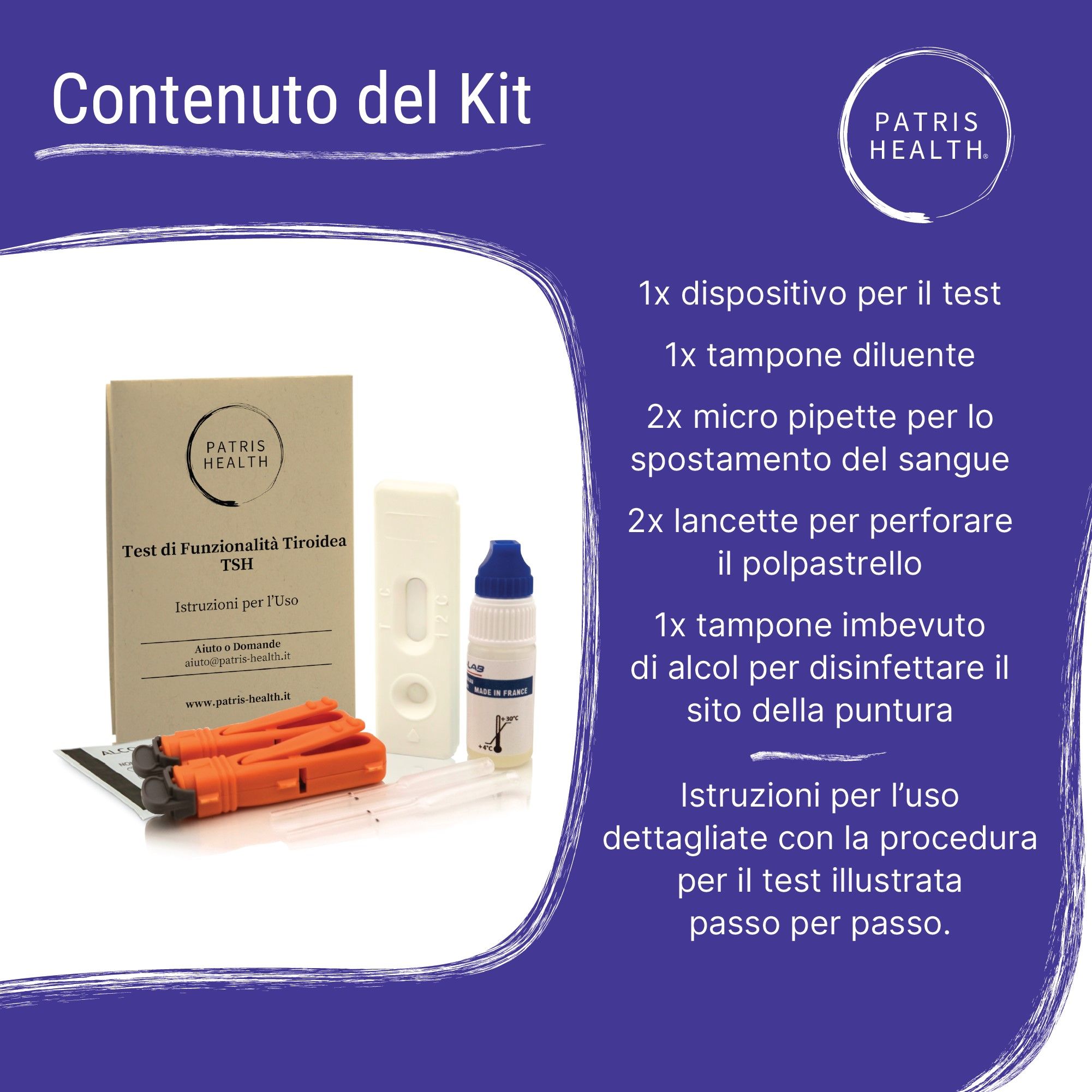 Test di Funzionalità Tiroidea Patris Health®