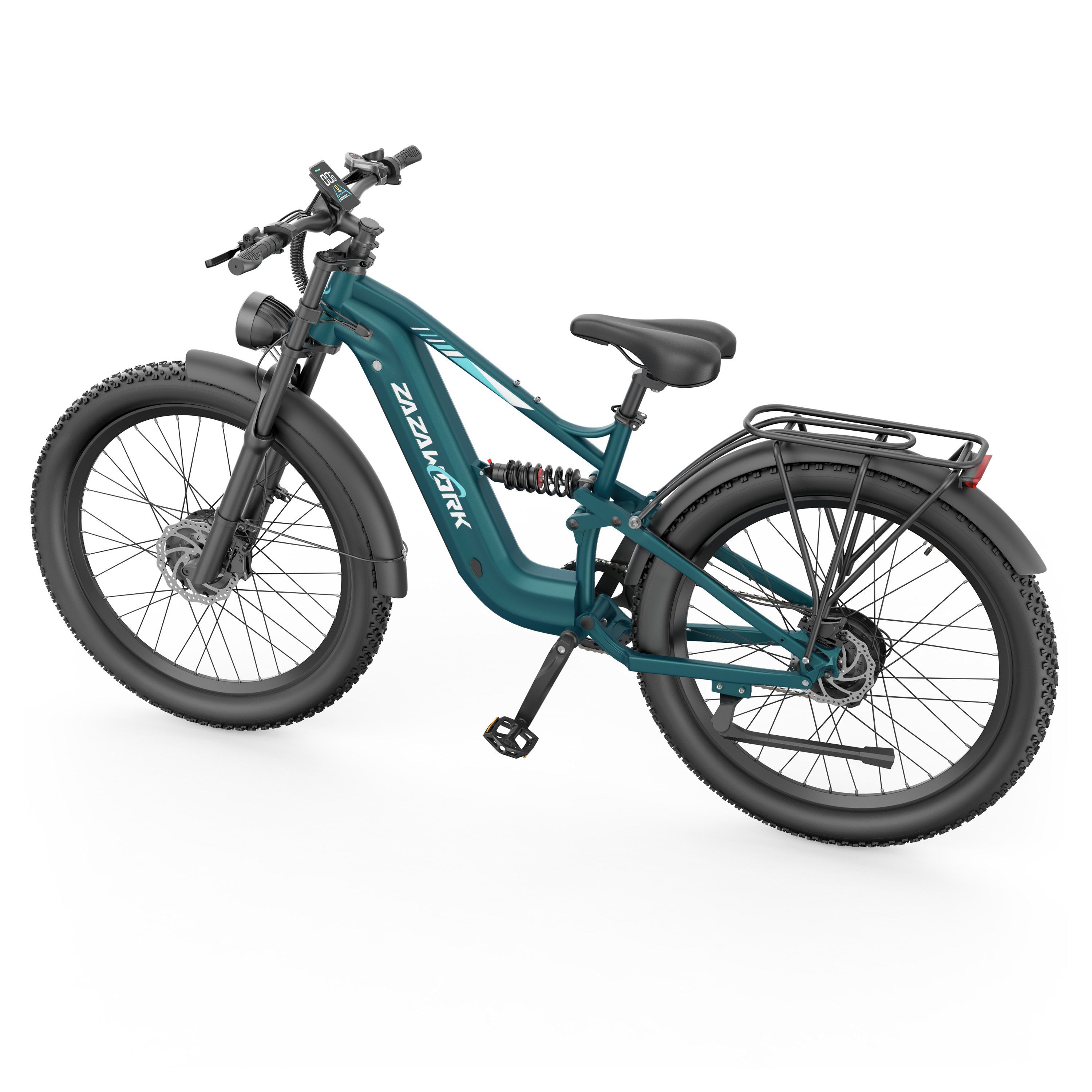 ZAZAWORK CF500 PRO Bicicletta elettrica fuoristrada con batteria da 48 V 20 Ah