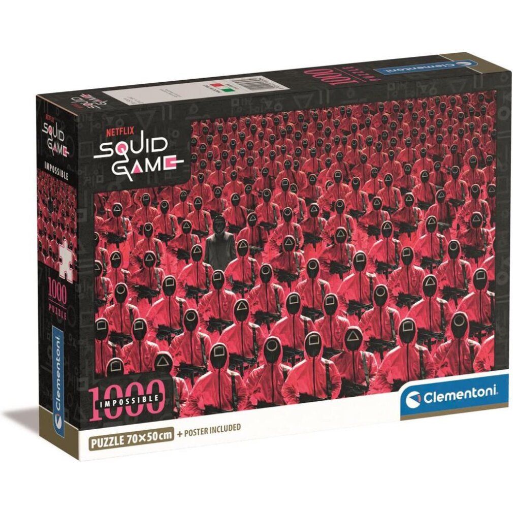 Il puzzle del calamaro 1000 pezzi