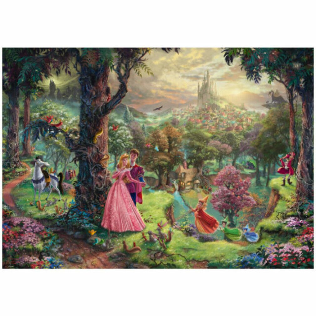 Disney, La Bella Addormentata - Puzzle da 1000 pezzi (Thomas Kinkade)
