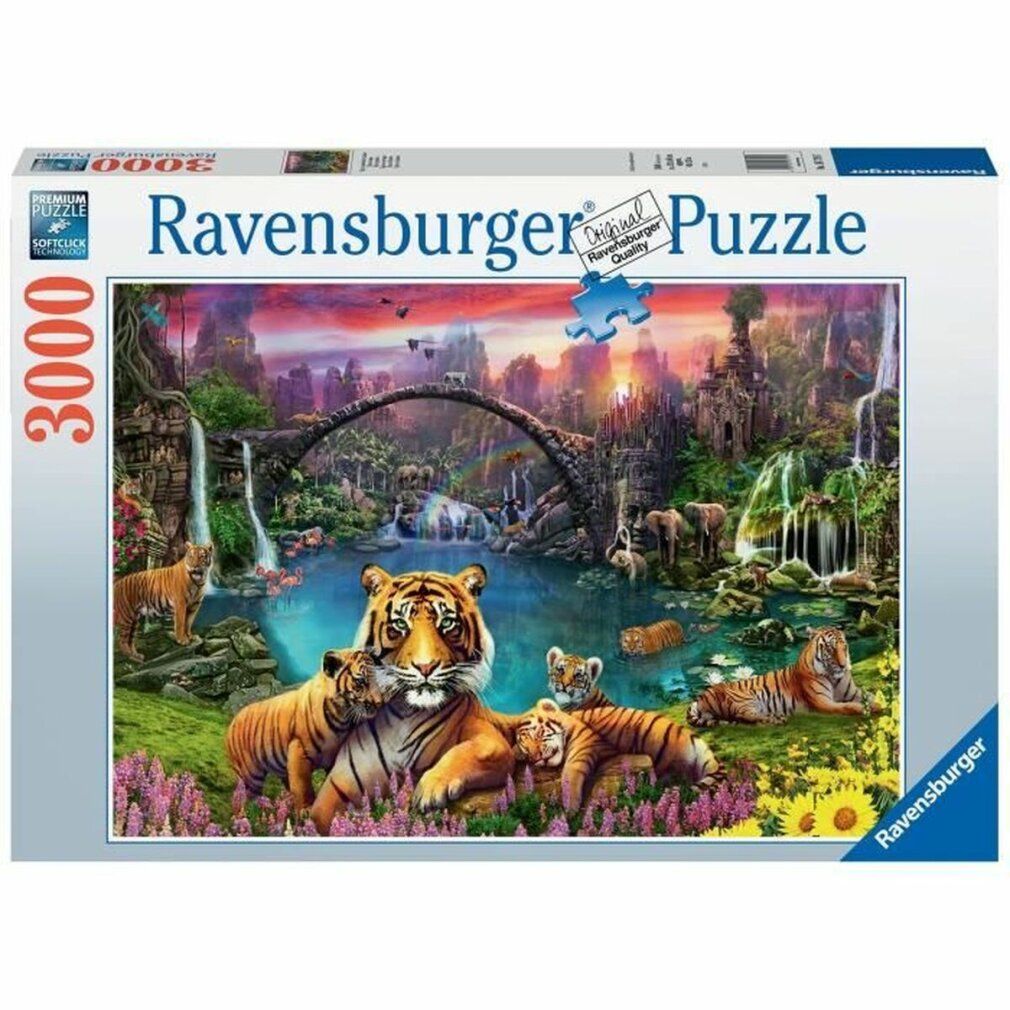 Puzzle ravensburger Tigre in paradiso 3000 pezzi