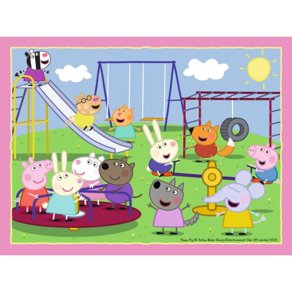ravensburger Puzzle di Peppa Pig: Funßdays 4in1 (12,16,20,24 pezzi)
