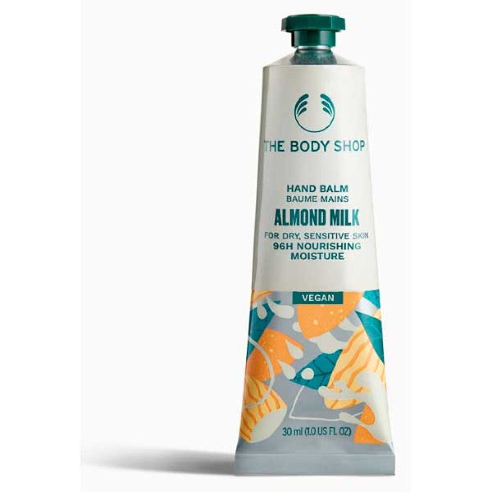 The Body Shop Balsamo mani al latte di mandorla regno unito cartone @ 1 pezzo x