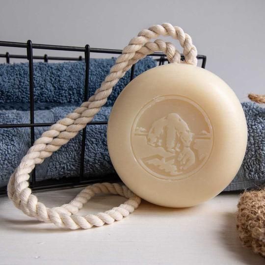 Klar-Seifen - Cordoncino per sapone da bagno da uomo (senza olio di palma)