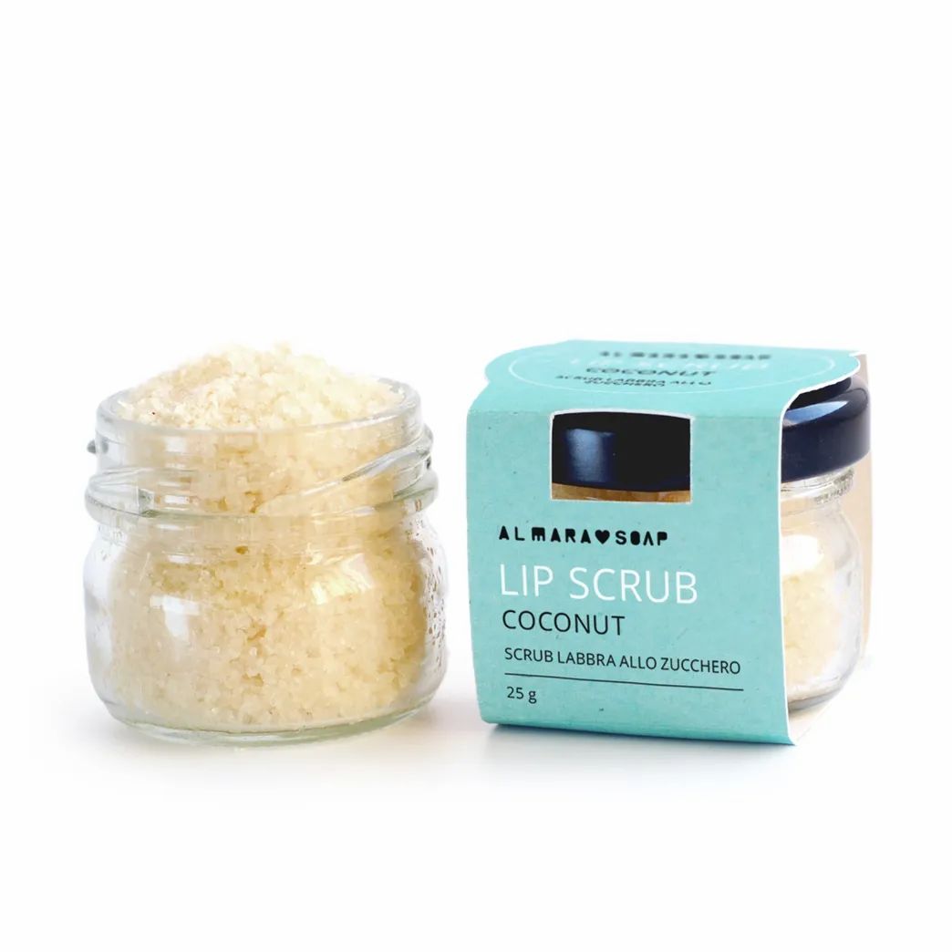 Almara Soap Lip Scrub Coconut
