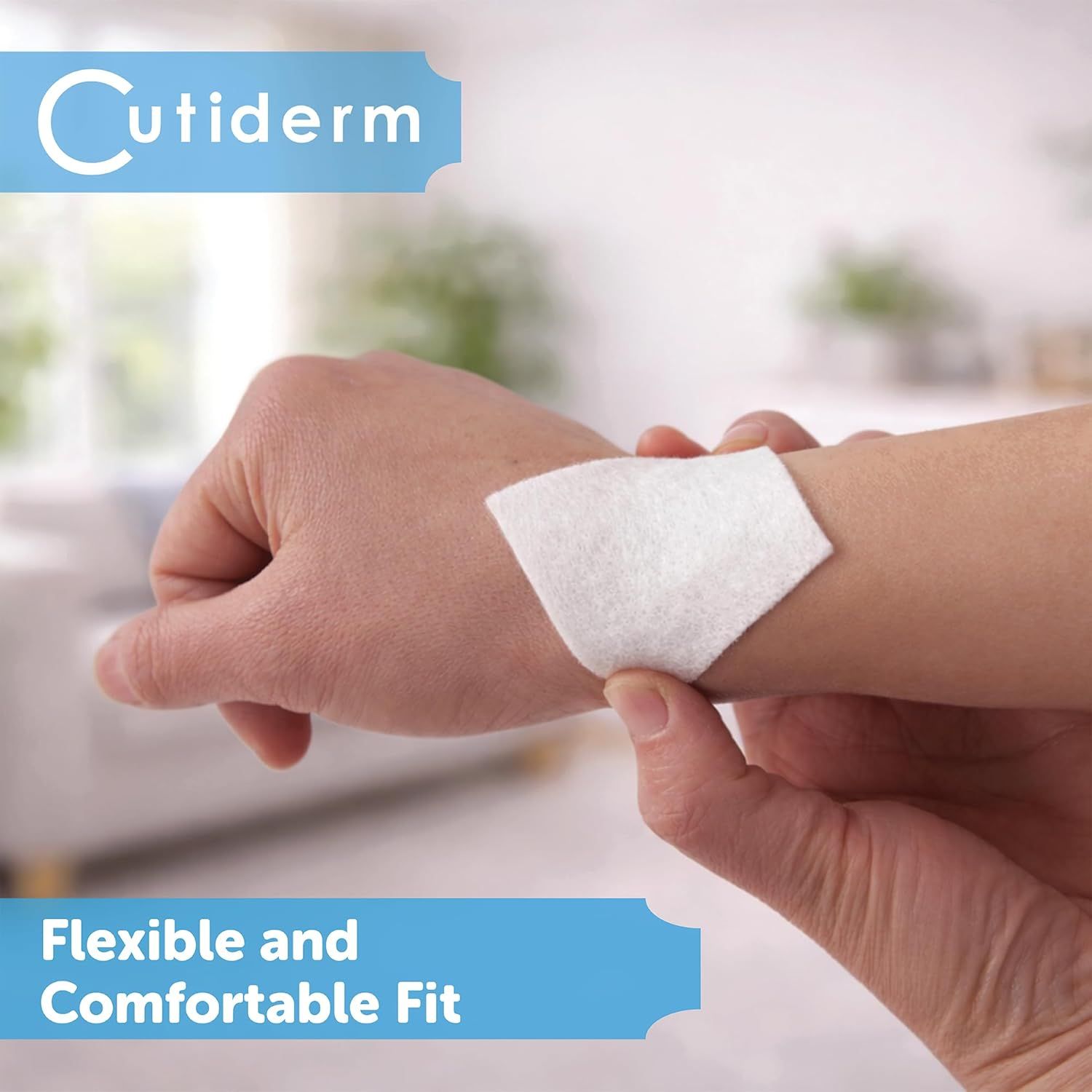 Compresse per ferite in alginato di calcio a bassa aderenza 5 cm x 5 cm Cutiderm