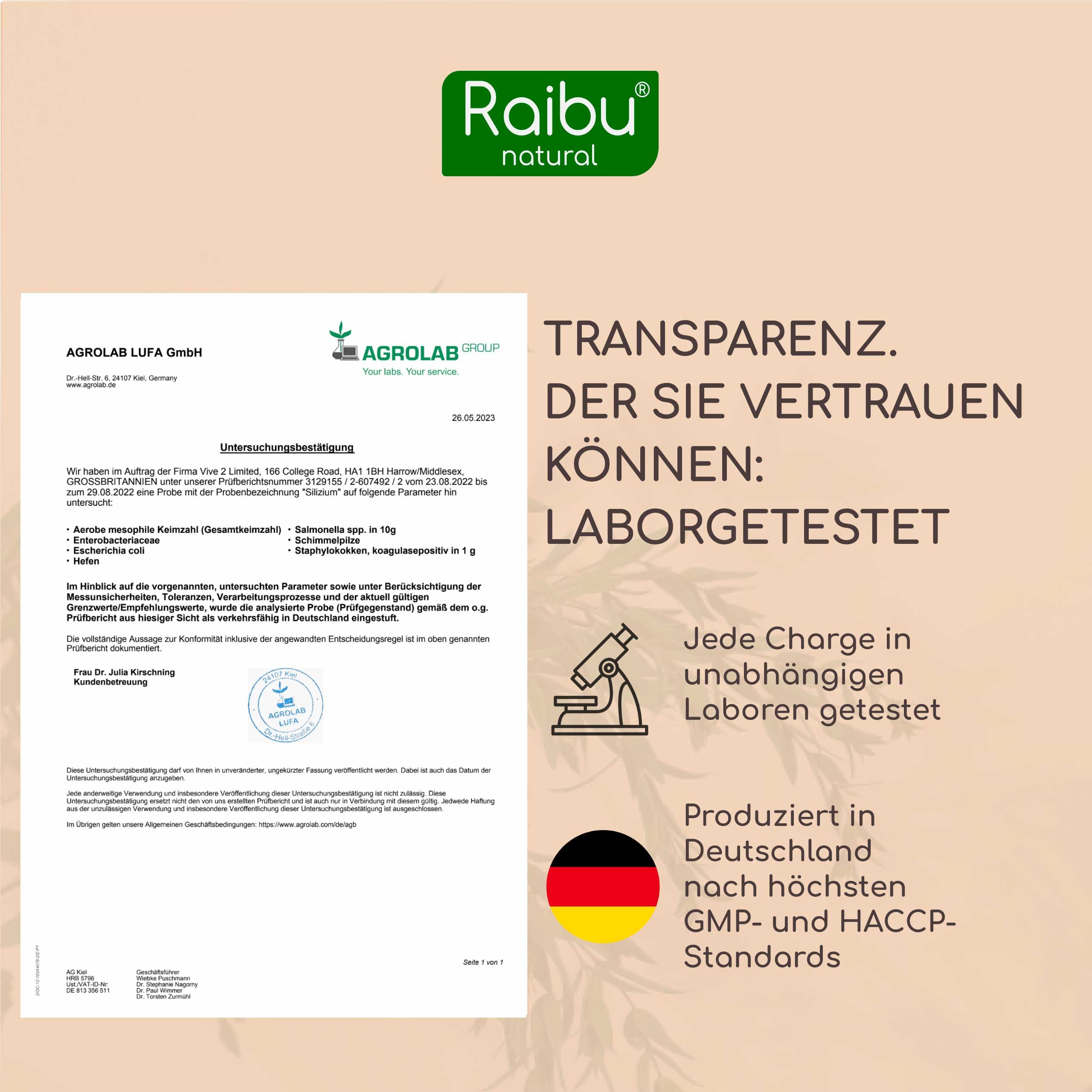 Silicio Capsule Alta Concentrazione - RAIBU