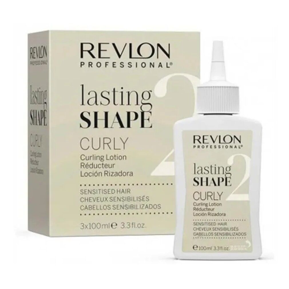 Revlon Lasting Shape 2 Curly Lotion 3 x