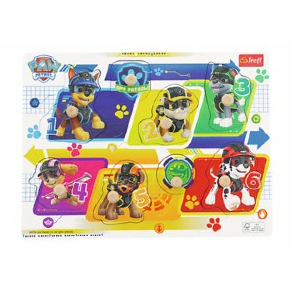 Puzzle in legno trefl Tlapková patrola: Spie