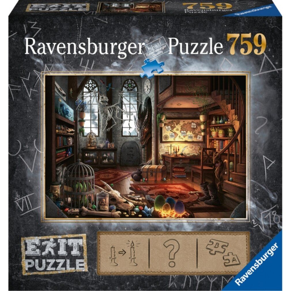 Uscita dal puzzle Nel laboratorio del drago
