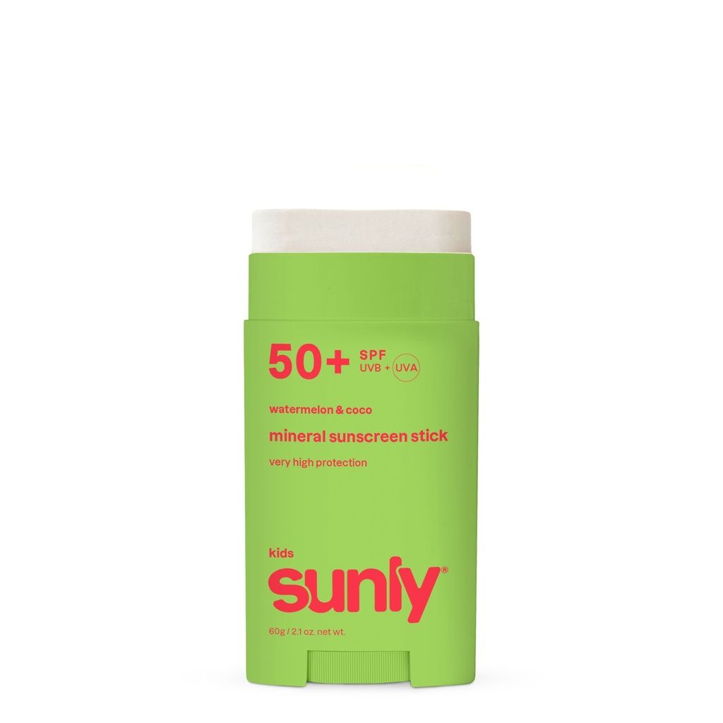 Stick Solare Minerale Viso e Corpo - Bambini - SPF 50 - anguria e cocco