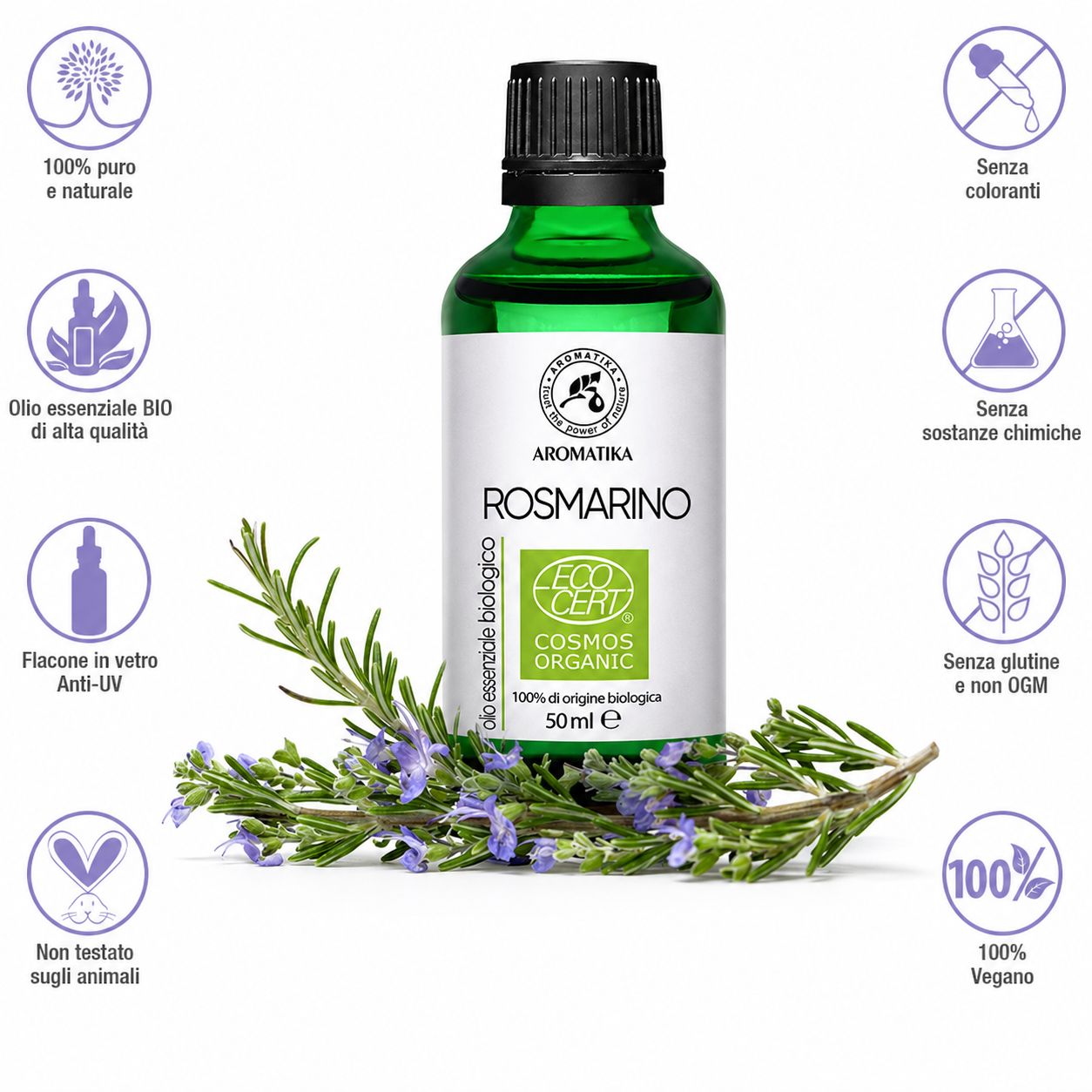 Olio di rosmarino AROMATIKA
