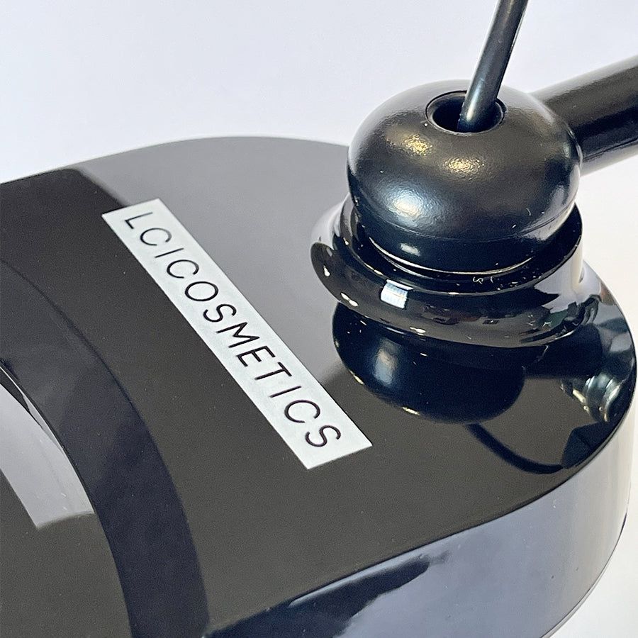 LCI Cosmetics - Lampada Led da lavoro COMETA LENS Bifocale 5 e 20 Diottrie 1.600 Lumen 18 cm - Nera