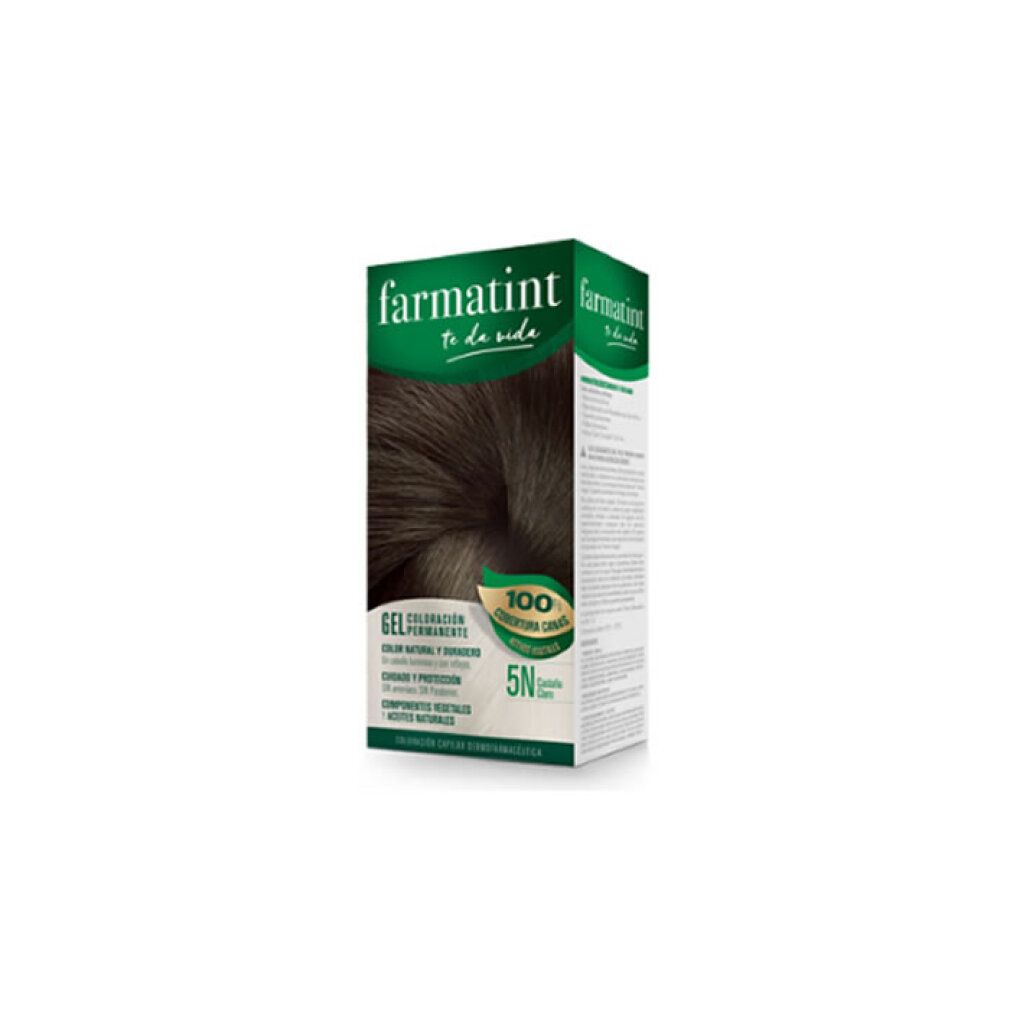 Farmatint Colore permanente in gel 5n Marrone chiaro