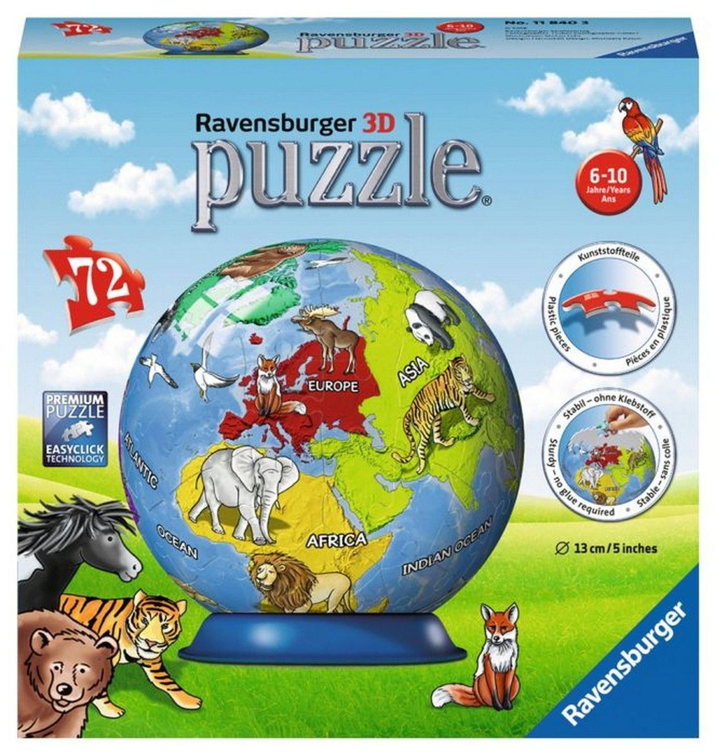 Palla puzzle 3D per bambini