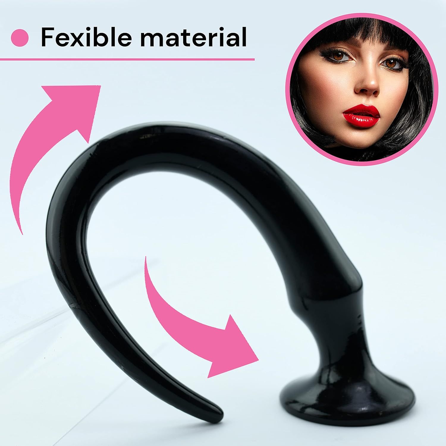 FOPS dildo anale da 50 cm con ventosa per uomini e donne
