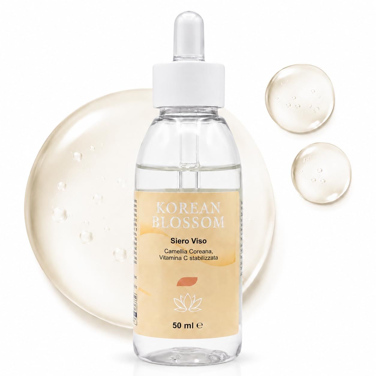Aloha Labs Korean Blossom – Effetto Pelle Uniforme e Luminosa- siero viso