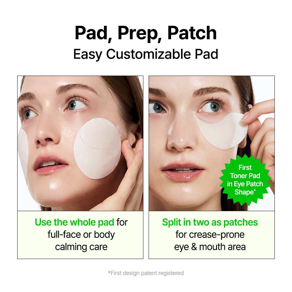 By Wishtrend Toner-Pads Lenitivi al Tè Verde e Ceramidi