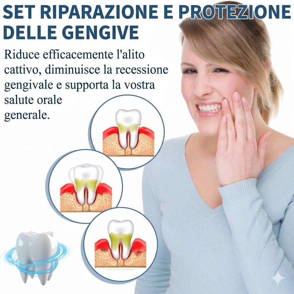 SUMMISHI Spray e Gocce Riparatrici per le Gengive