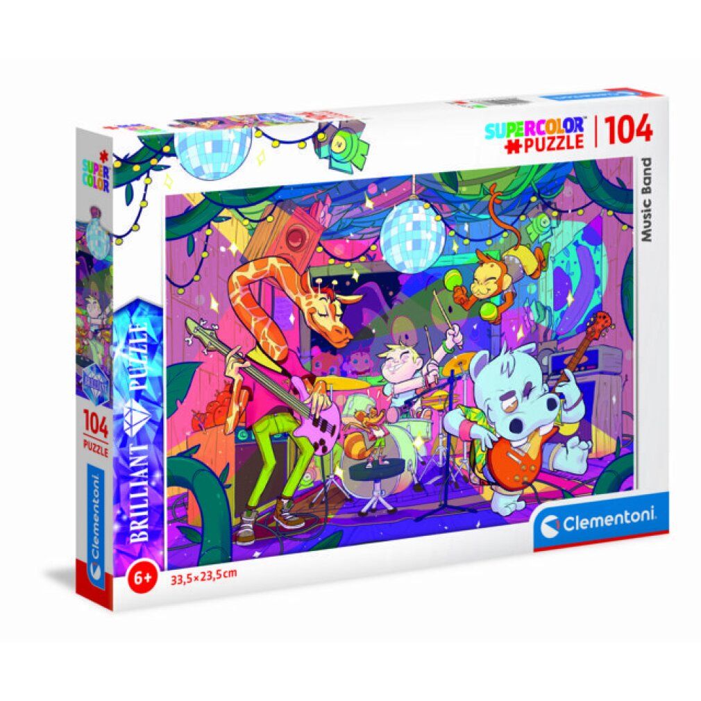 clementoni Gruppo musicale puzzle brillante 104 pezzi