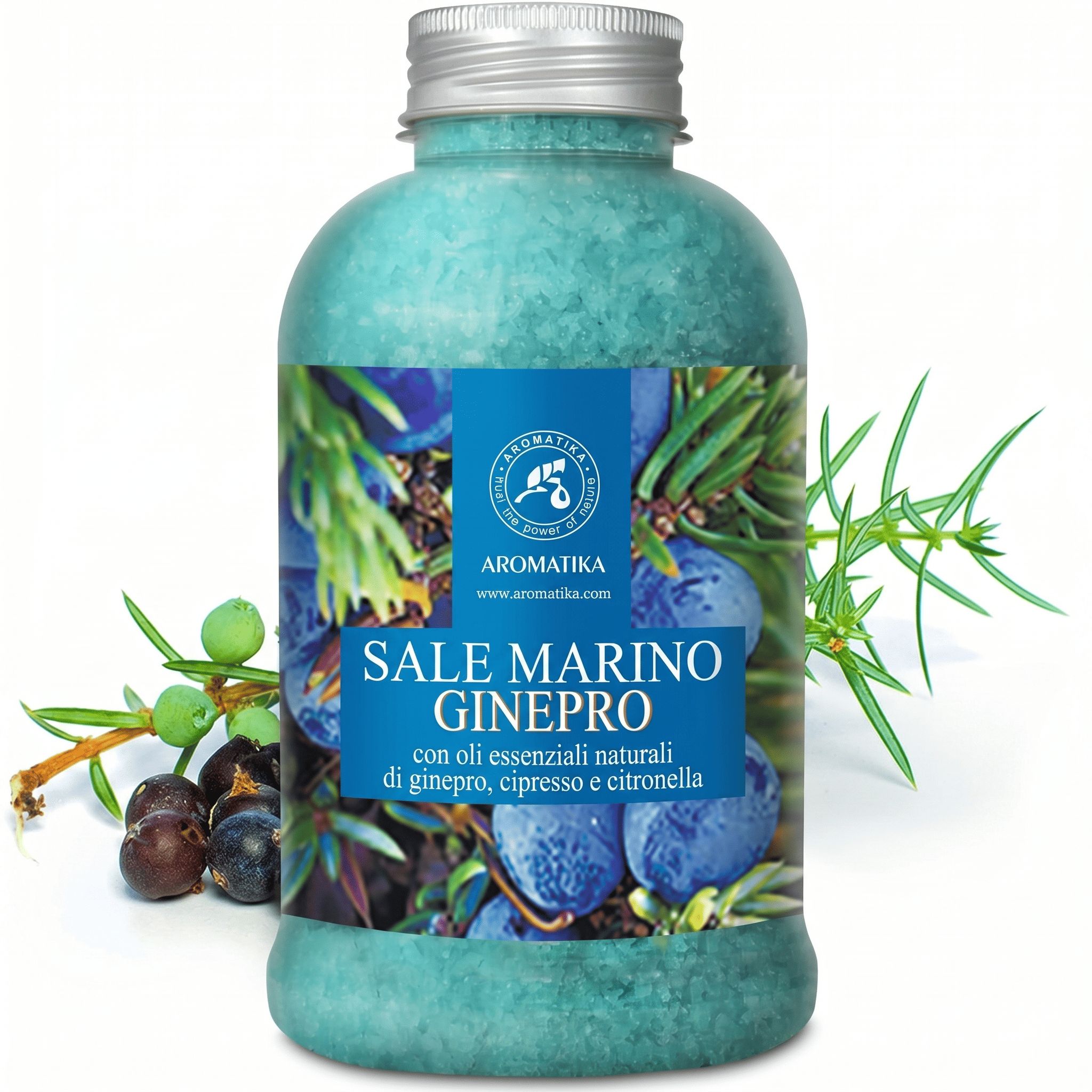 Sale da bagno AROMATIKA “Ginepro”