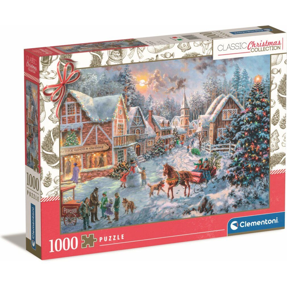 Puzzle clementoni Preparativi per il Natale 1000 pezzi