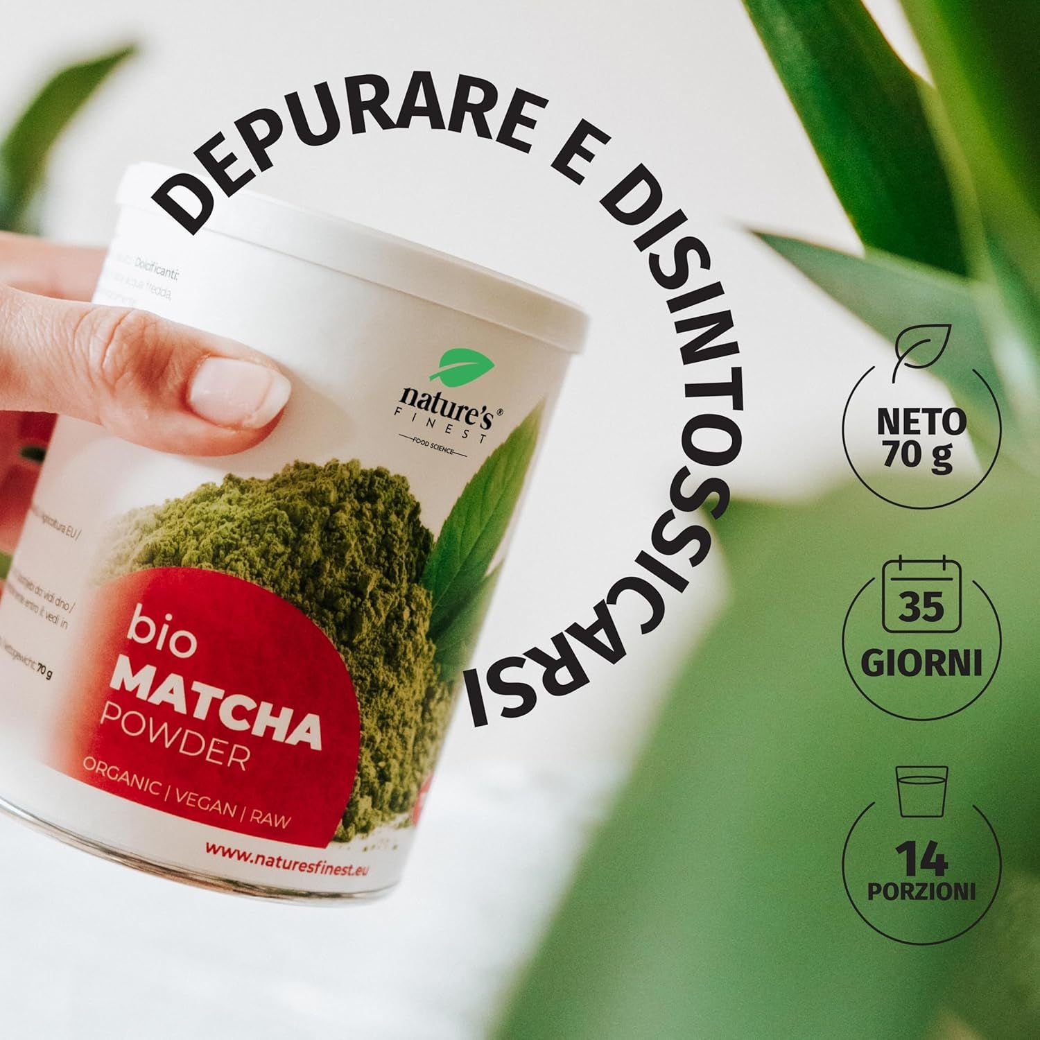 Nature's Finest Matcha in polvere Bio