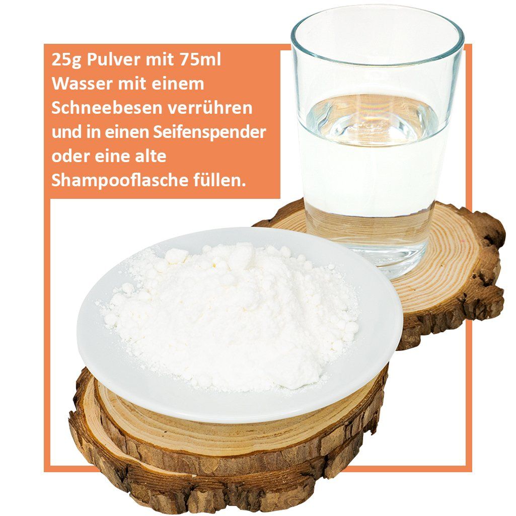 puremetics - Shampoo in polvere "Arancia Macadamia"