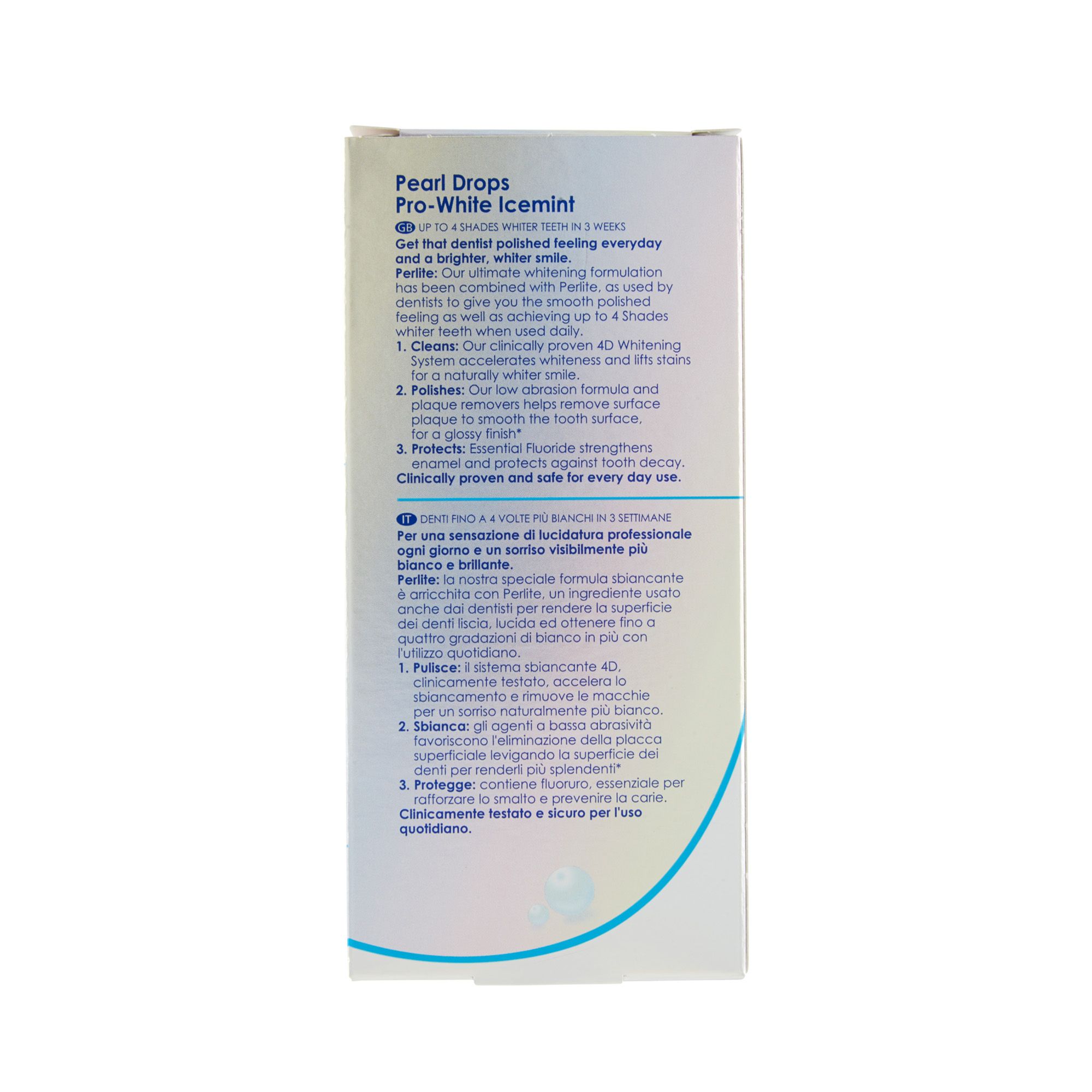 Pearl Drops Pro-White Icemint dentifricio 3 x 50 ml