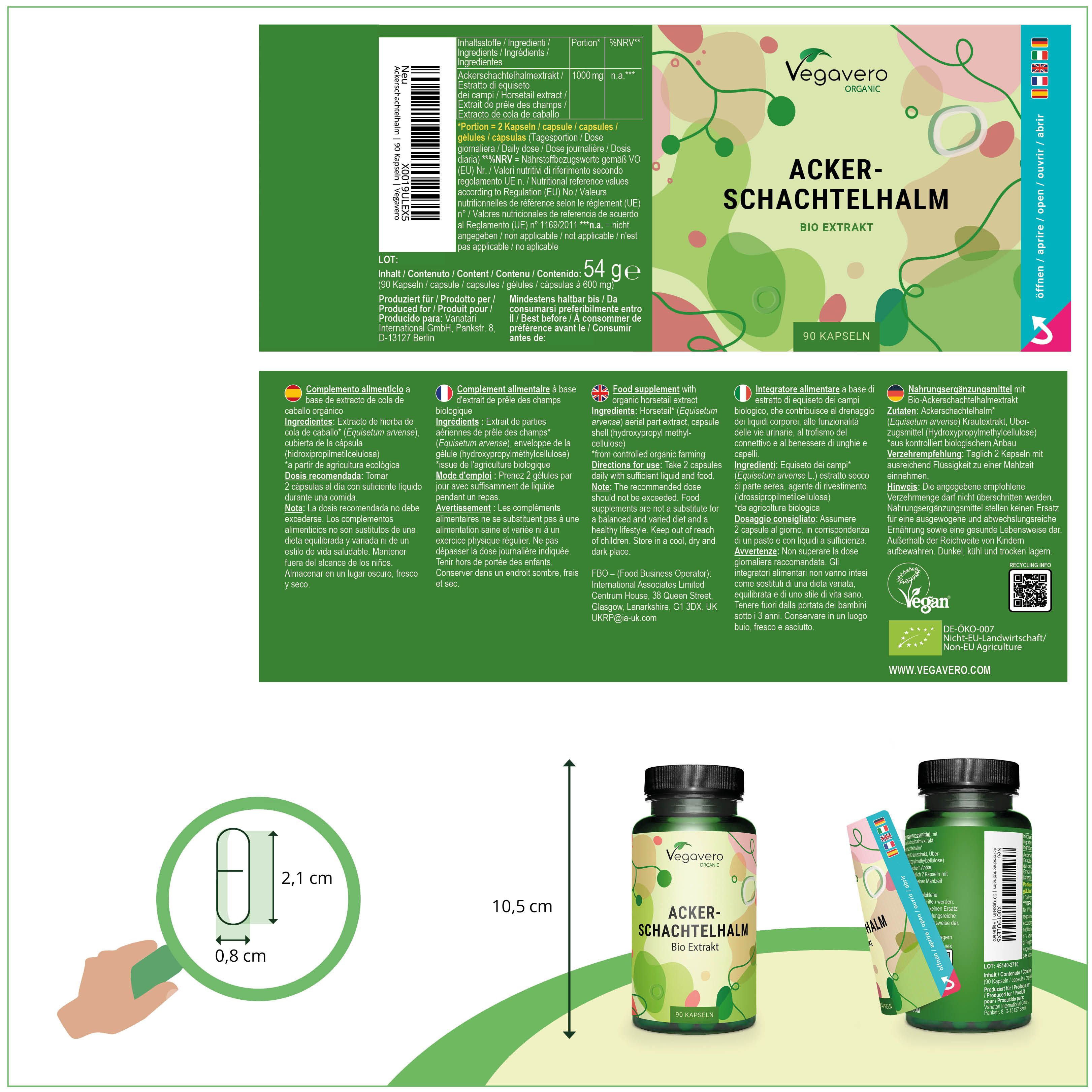 VEGAVERO Equiseto BIO