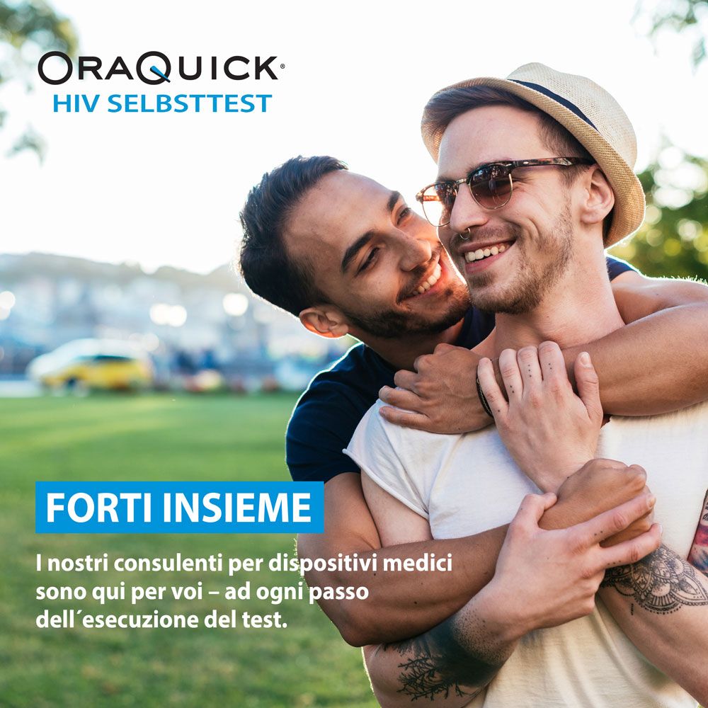 OraQuick autotest per l’HIV tramite tampone orale