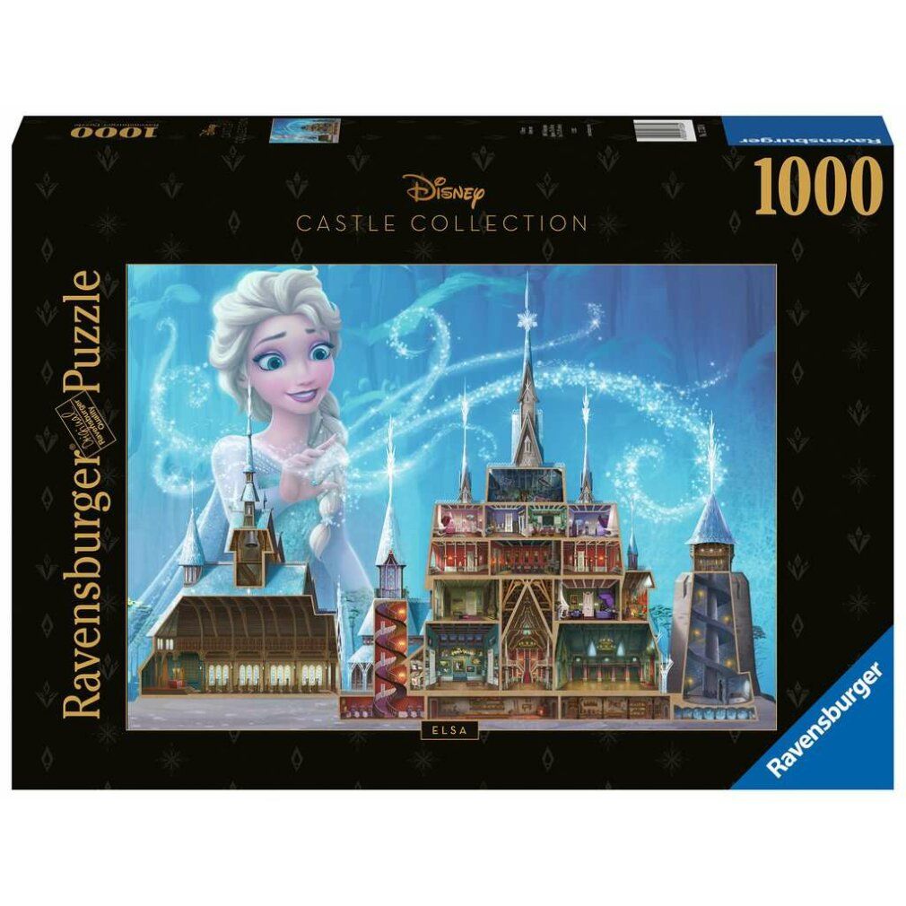 Puzzle Castello Disney: Elsa (1000 pezzi)