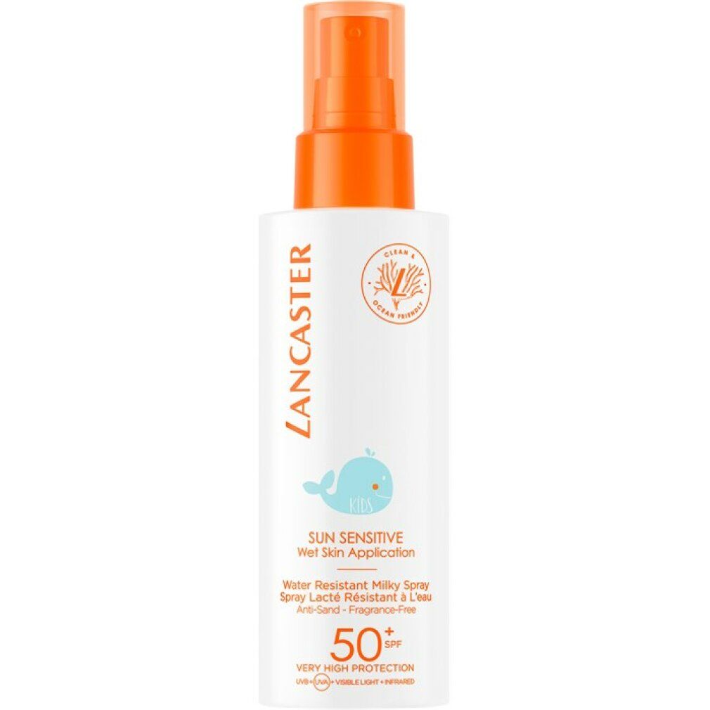 Lancaster Latte Spray Solare Per Bambini - SPF 50+ Per Pelle Sensibile, Senza Profumo, 150 Ml