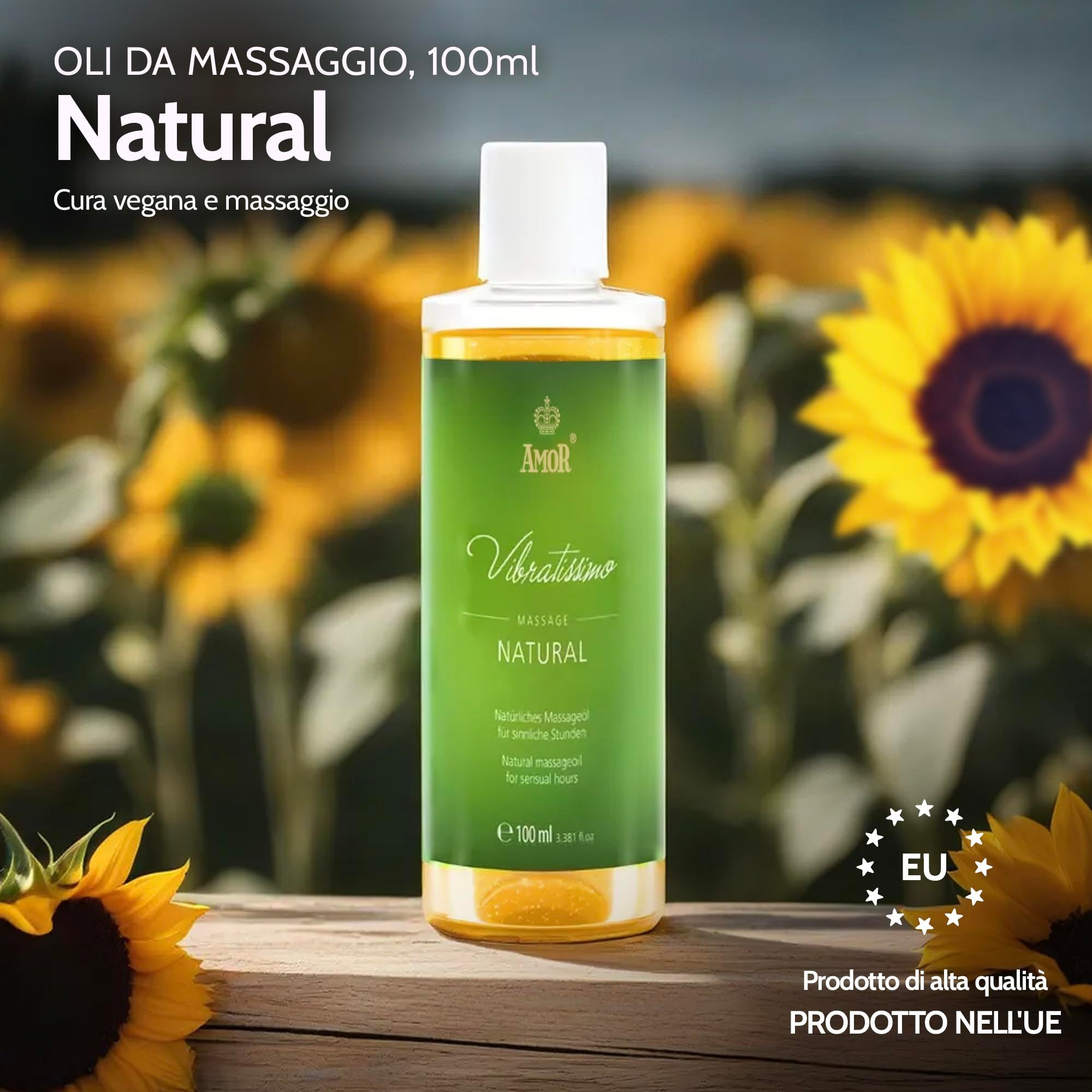 Vibratissimo Olio da Massaggio Natural