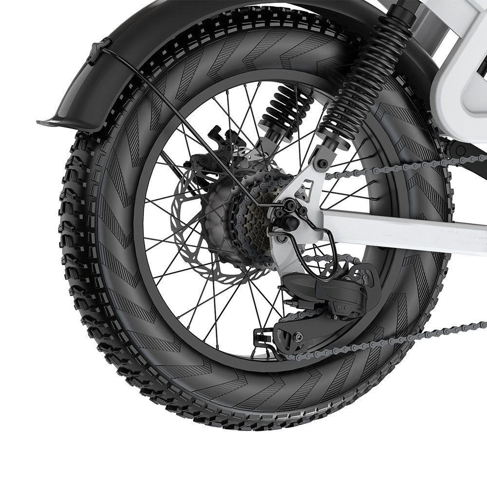 G-FORCE RS ST Bicicletta elettrica da 20 pollici per tutti i terreni, batteria da 48 V 20 Ah