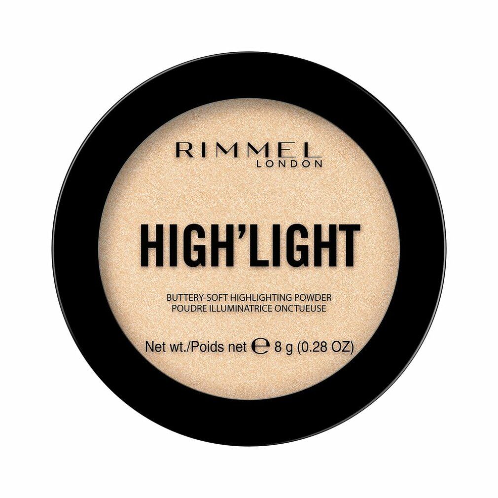Rimmel London High'light Polvere Highlinghting Buttery-Soft 001-Stardust 8