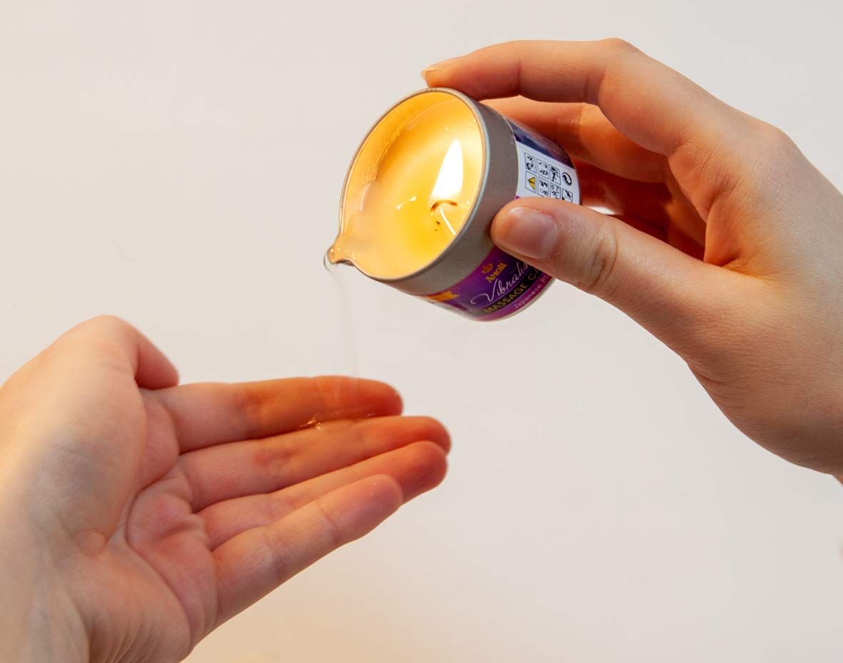 Vibratissimo Candela da Massaggio Japanese Plum