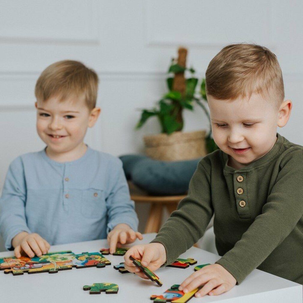 Puzzle in legno trefl Cocomelon: Happy Cocomelon 24 pezzi