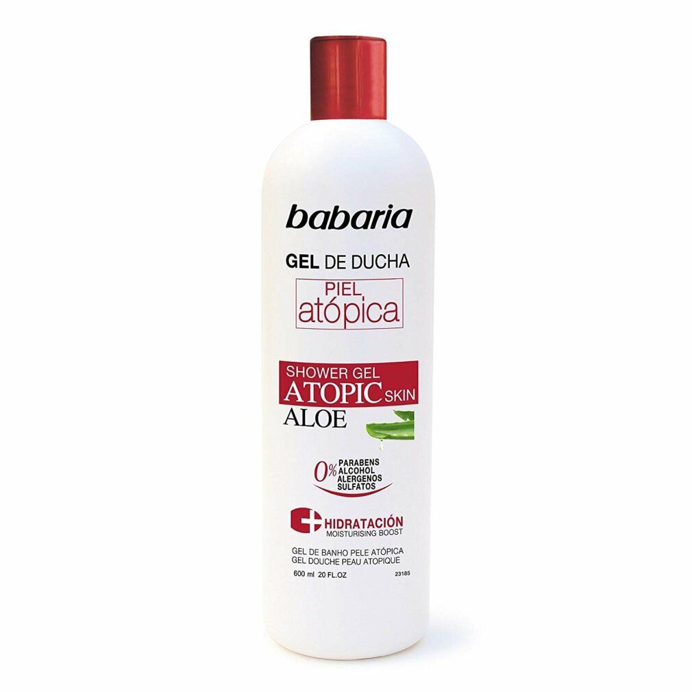 Babaria Gel doccia all&#39 aloe vera Pelle atopica 0% 600ml
