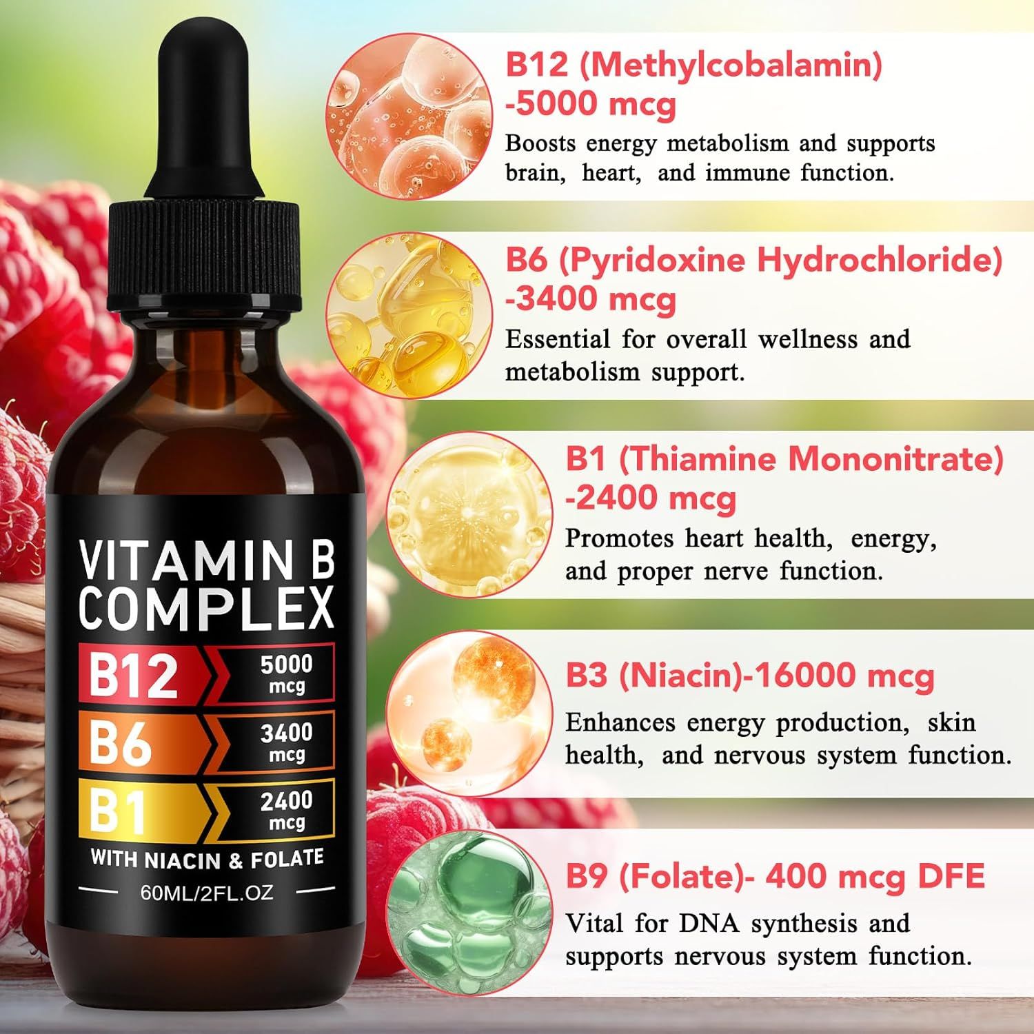 Zoxpm Gocce Complesso di Vitamina B