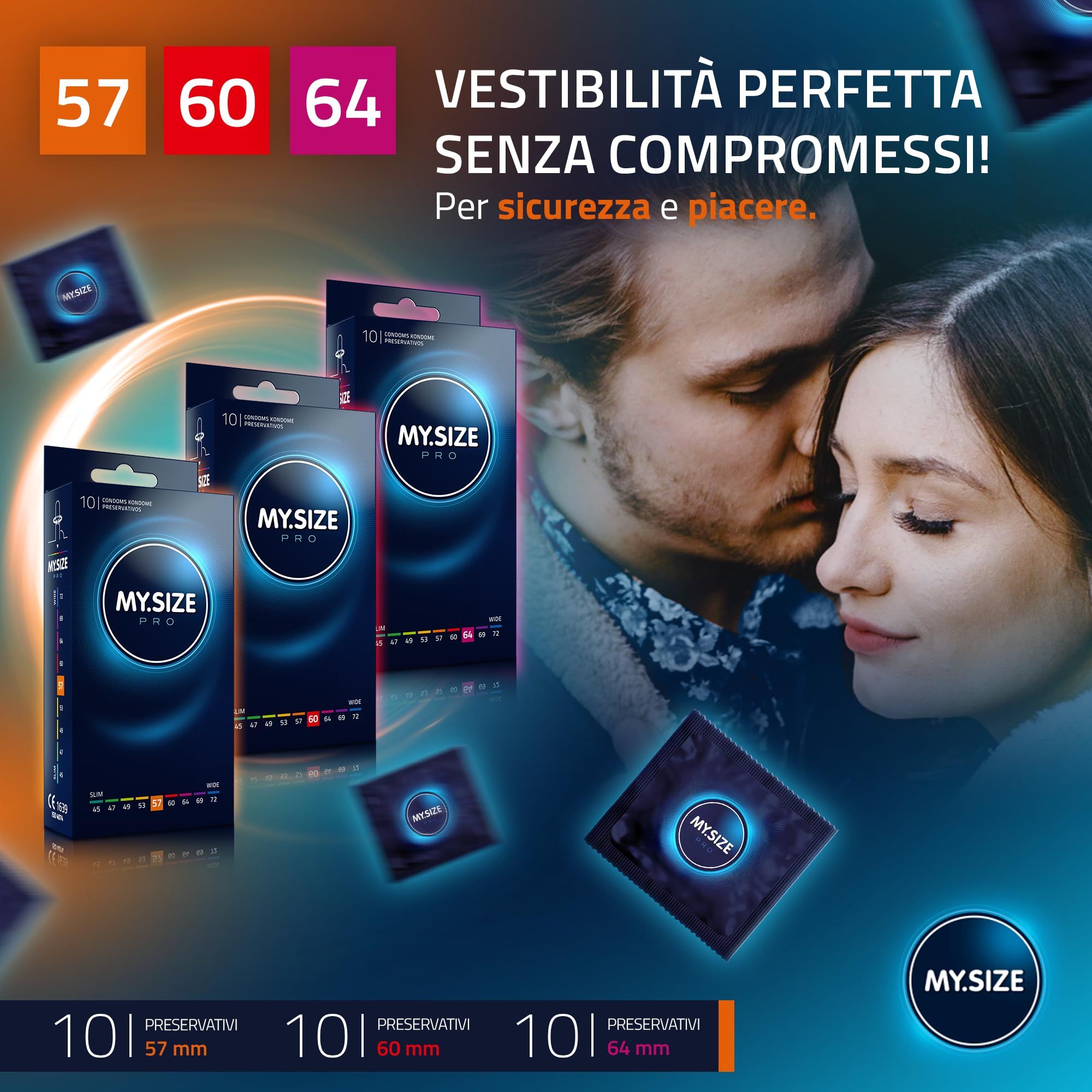MY.SIZE PRO ELITE Set Preservativi