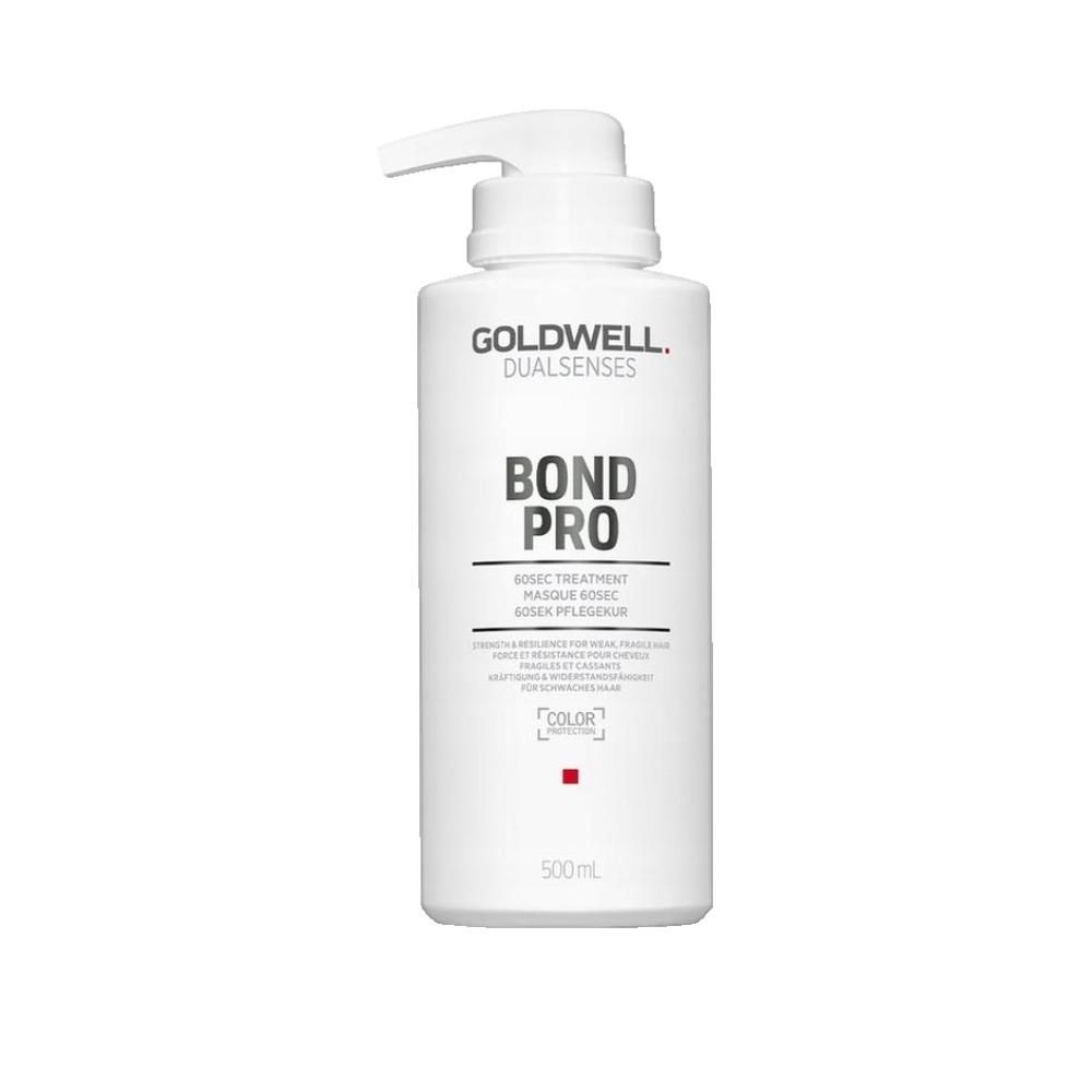 Flacone Goldwell Dualsenses Bond Pro con dosatore. Testo: BOND PRO, 500 ml.